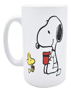 Foto 3 | Taza De Snoopy Color Blanco + Termo De Agua Güish