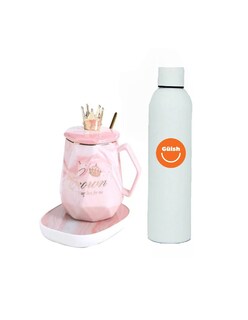 Foto 1 | Taza De Café Con Calentador Eléctrico + Termo De Agua Güish