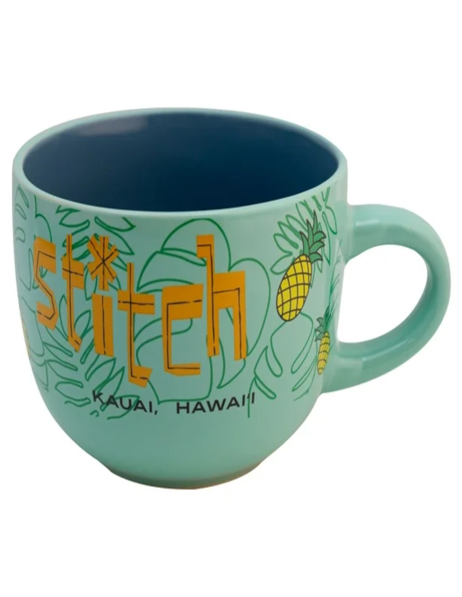 Foto 4 pulgar | Taza Jumbo De Cerámica Stitch + Termo De Agua Güish