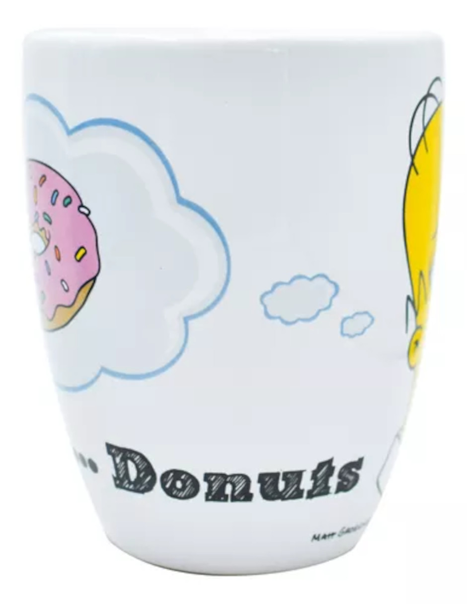 Foto 4 pulgar | Taza De Homero Simpsons + Termo De Agua Güish