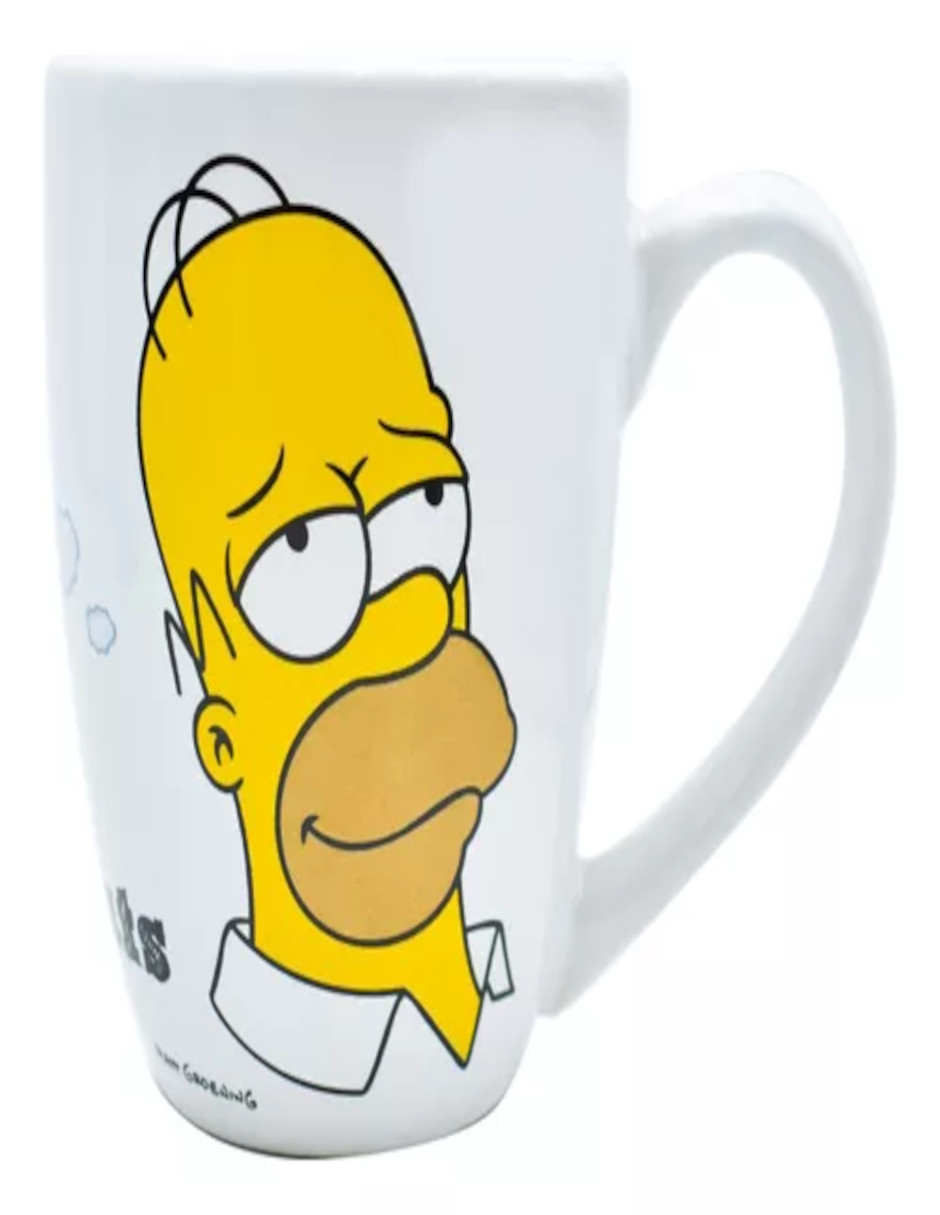 Foto 5 pulgar | Taza De Homero Simpsons + Termo De Agua Güish