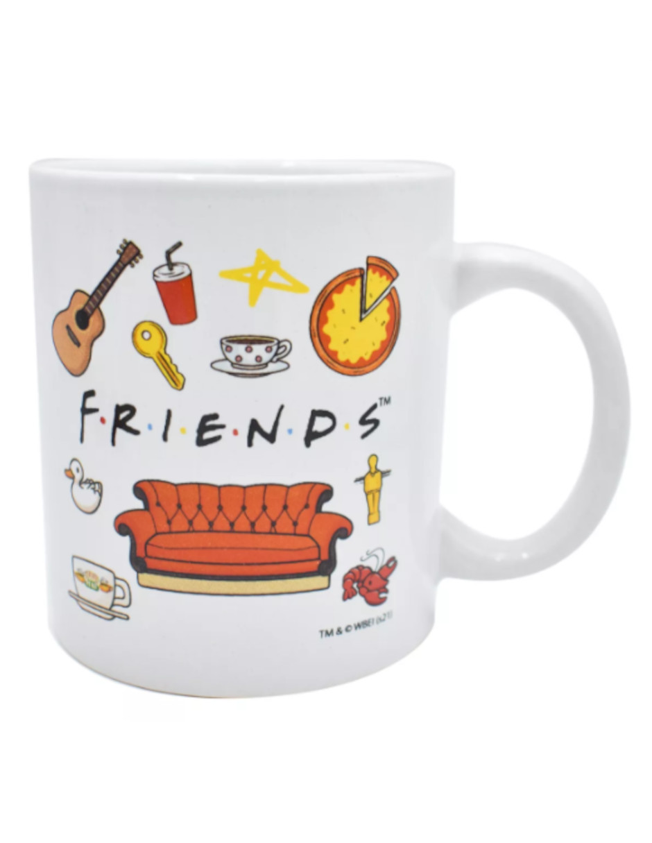 Foto 3 pulgar | Taza para Café  Friends + Termo De Agua Güish