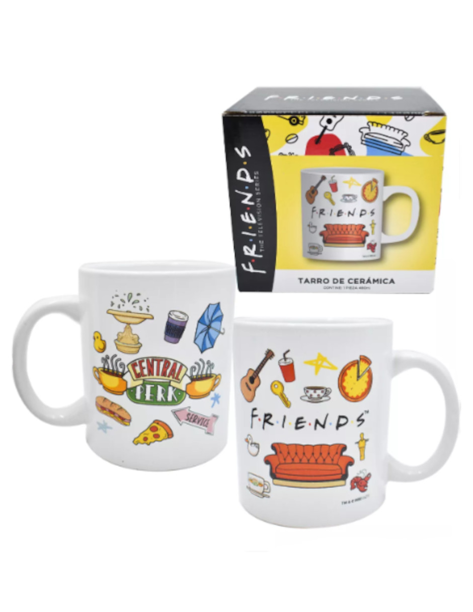 Foto 5 pulgar | Taza para Café  Friends + Termo De Agua Güish