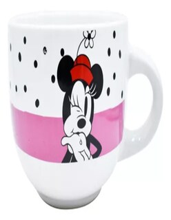 Foto 2 | Taza Disney Minnie Mouse Jumbo + Termo Güish Gratis