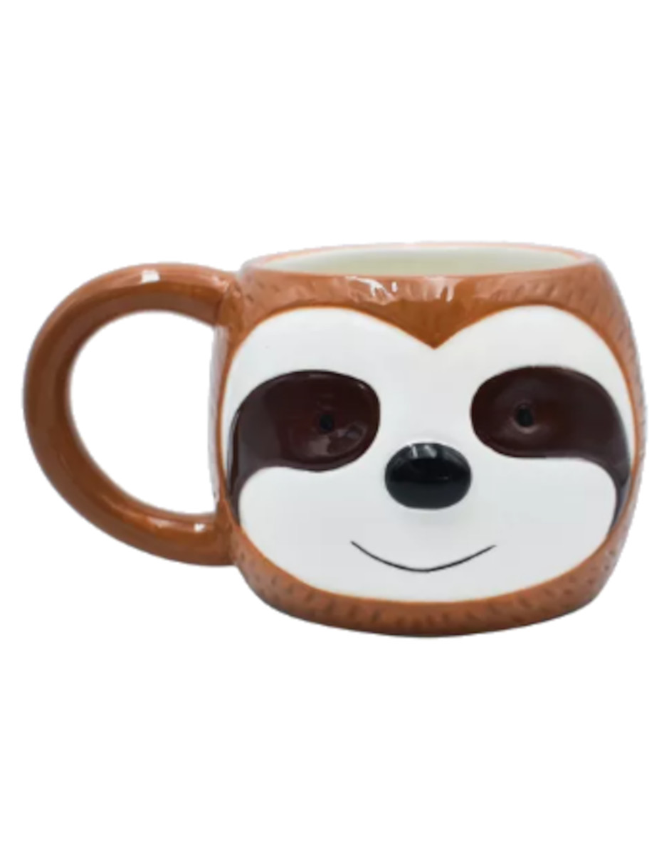 Foto 3 pulgar | Taza 3d De Cerámica En Forma De Perezoso + Termo Güish