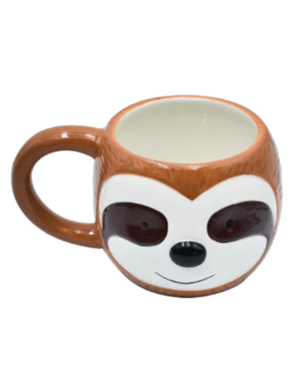 Foto 4 pulgar | Taza 3d De Cerámica En Forma De Perezoso + Termo Güish
