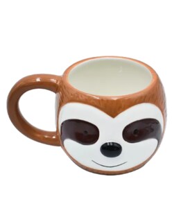 Foto 3 | Taza 3d De Cerámica En Forma De Perezoso + Termo Güish