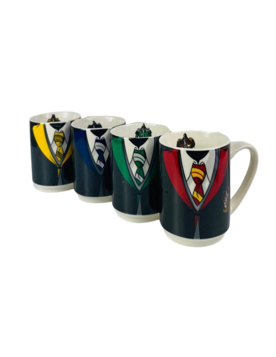 Foto 5 pulgar | Juego de Tazas Apilables Harry Potter 4 Piezas + Termo Güish