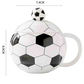 Foto 2 | Taza Original Y Divertida En Forma De Balòn De Football. Capacidad 350 Ml
