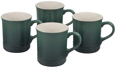 Foto 1 | Set De Tazas Le Creuset Stoneware Artichaut, 414 Ml (14 Oz), 4 Tartas - Venta Internacional.