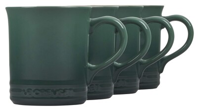Foto 2 | Set De Tazas Le Creuset Stoneware Artichaut, 414 Ml (14 Oz), 4 Tartas - Venta Internacional.