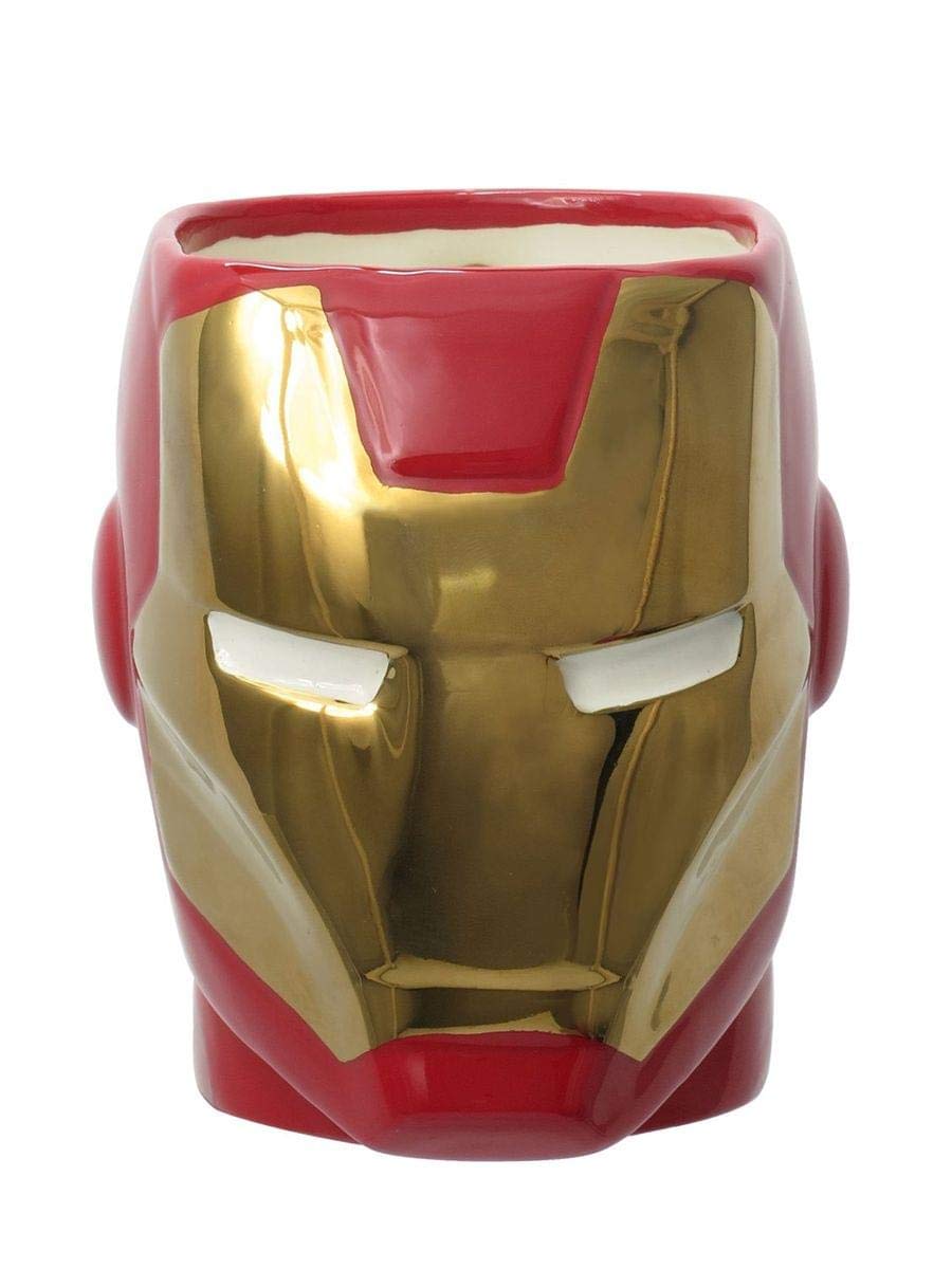 Foto 2 pulgar | Taza Marvel Iron Man Super Hero De Cerámica De 350 Ml - Venta Internacional.