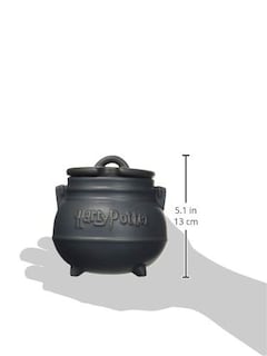 Foto 2 | Taza De Cerámica Con Forma De Caldero Para Sopa Harry Potter Con Cuchara - Venta Internacional.