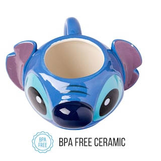 Foto 3 | Taza Silver Buffalo Disney Lilo And Stitch De Cerámica 3d, 600 Ml - Venta Internacional.