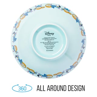 Foto 2 | Cuenco Para Ramen Plateado Buffalo Disney Lilo And Stitch, 900 Ml - Venta Internacional.