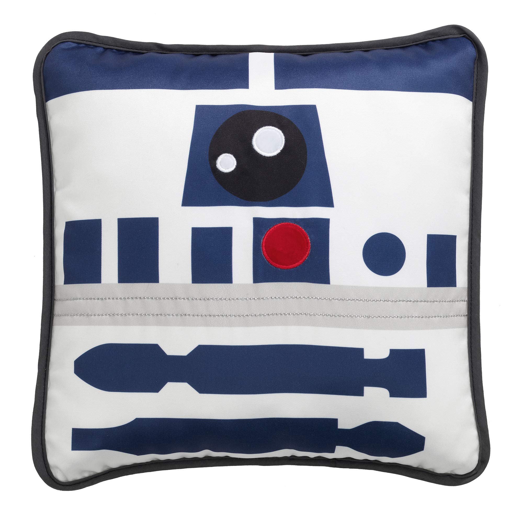 Foto 2 pulgar | Cojín Decorativo Lambs & Ivy Star Wars R2d2, 33 X 33 Cm - Venta Internacional.