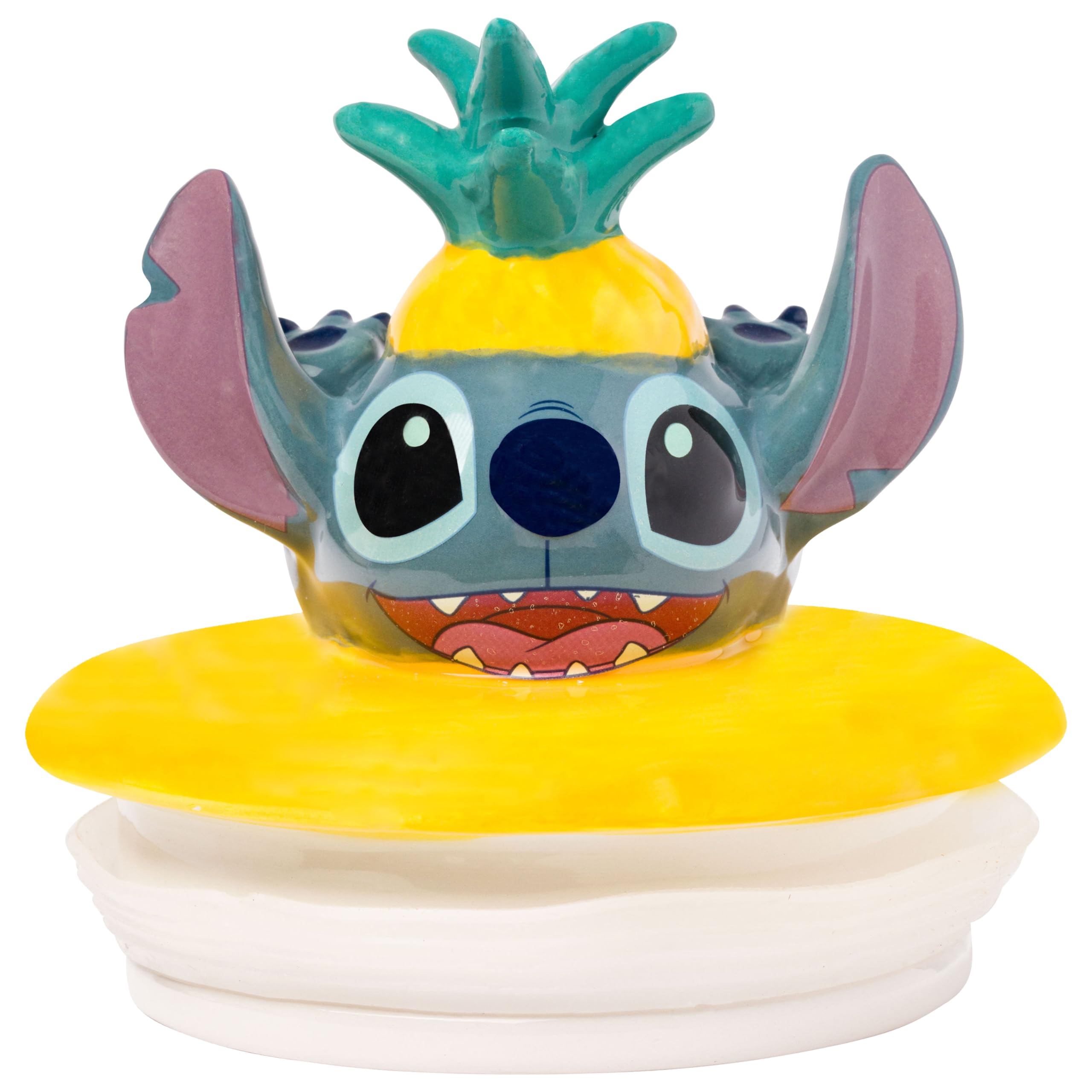 Foto 7 pulgar | Tarro Plateado Para Galletas Y Bocadillos Para Caramelos Buffalo Disney Lilo Stitch - Venta Internacional.