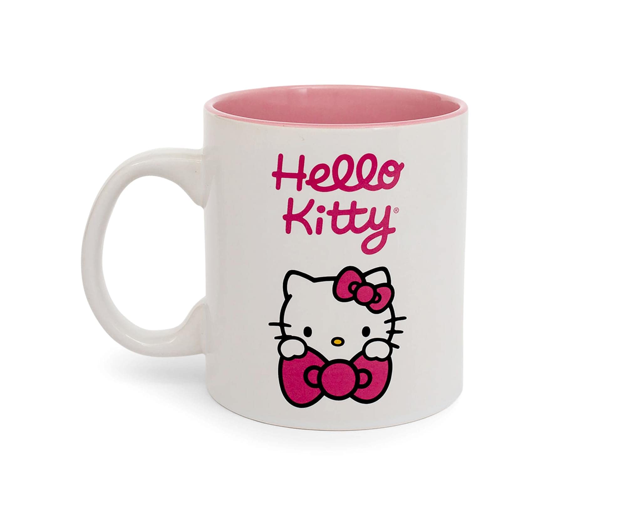 Foto 2 pulgar | Taza Superherostuff Hello Kitty Bow De Cerámica Blanco/rosa - Venta Internacional.