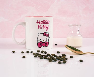 Foto 2 | Taza Superherostuff Hello Kitty Bow De Cerámica Blanco/rosa - Venta Internacional.