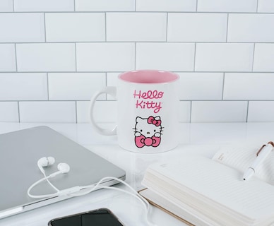 Foto 3 | Taza Superherostuff Hello Kitty Bow De Cerámica Blanco/rosa - Venta Internacional.