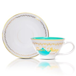 Foto 1 | Taza De Té Y Platillo Silver Buffalo The Office Finer Things Club - Venta Internacional.