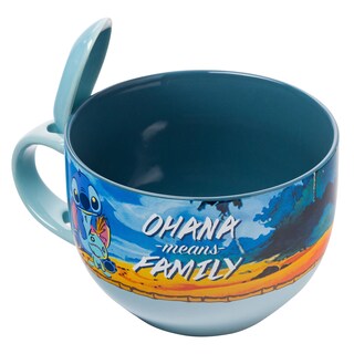 Foto 2 | Taza De Sopa Silver Buffalo Stitch And Scrump Ohana Family, 700 Ml - Venta Internacional.