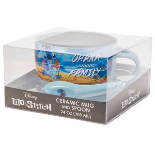 Foto 6 | Taza De Sopa Silver Buffalo Stitch And Scrump Ohana Family, 700 Ml - Venta Internacional.