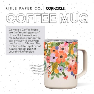 Foto 2 | Taza Corkcicle X Rifle Paper Co. Garden Party 500 ml - Venta Internacional