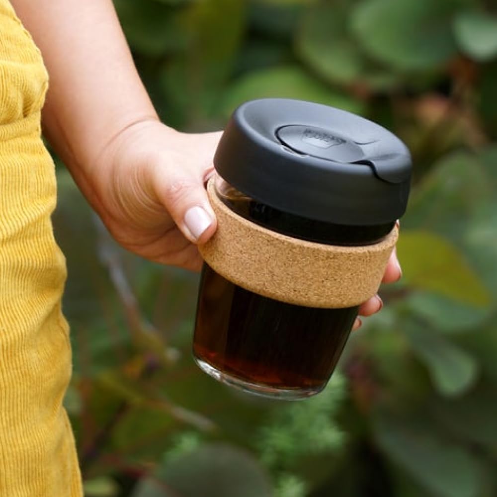 Foto 6 pulgar | Taza De Café Reutilizable Keepcup Brew Cork, 340 Ml, Vidrio Templado - Venta Internacional.