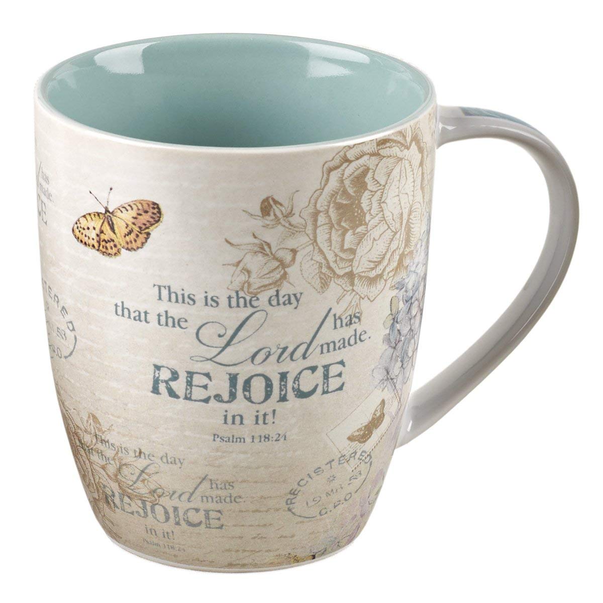 Foto 8 pulgar | Set De Tazas De Café/té  Regalos De Arte Cristiano  Vintage Y Botánico - Venta Internacional.