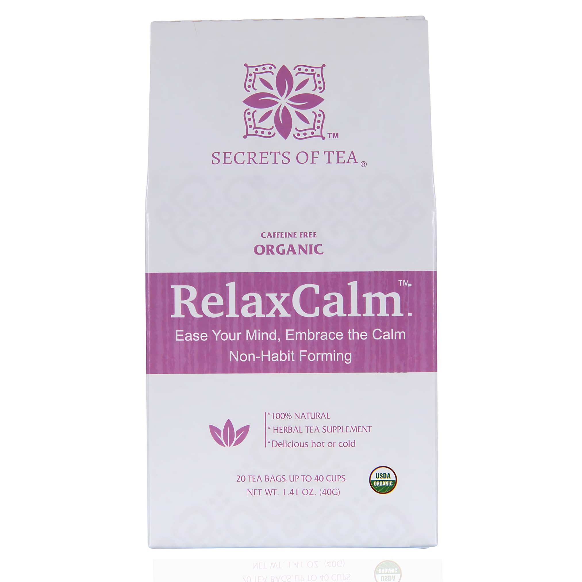 Foto 2 pulgar | Tea Secrets Of Tea Relaxing Mama  Sin Cafeína  Orgánico  40 Años - Venta Internacional.