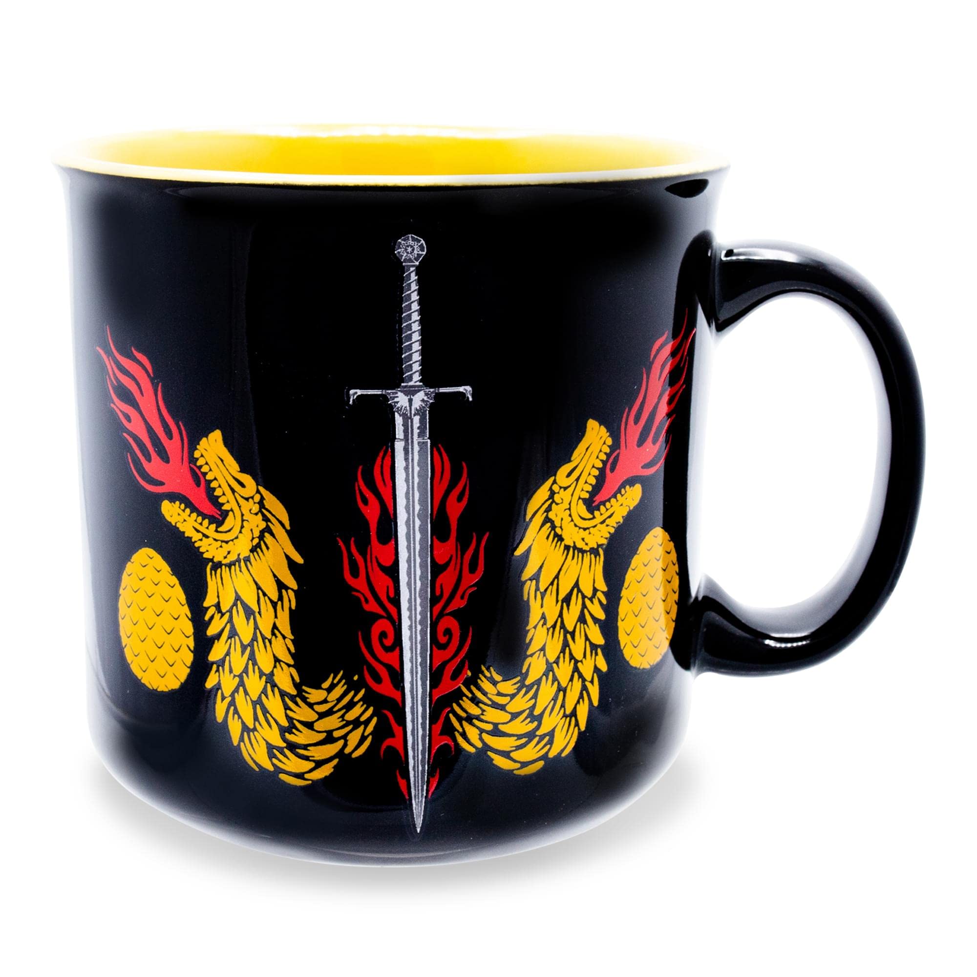 Foto 3 pulgar | Taza Camper De Cerámica Silver Buffalo Game Of Thrones  600 Ml - Venta Internacional.