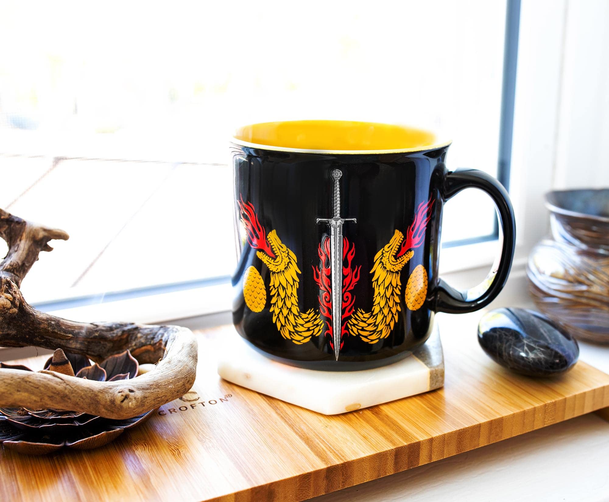 Foto 7 pulgar | Taza Camper De Cerámica Silver Buffalo Game Of Thrones  600 Ml - Venta Internacional.