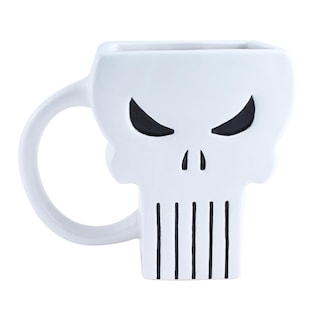 Foto 1 | Taza De Cerámica Plateada Buffalo Marvel The Punisher 600 Ml 3d - Venta Internacional.