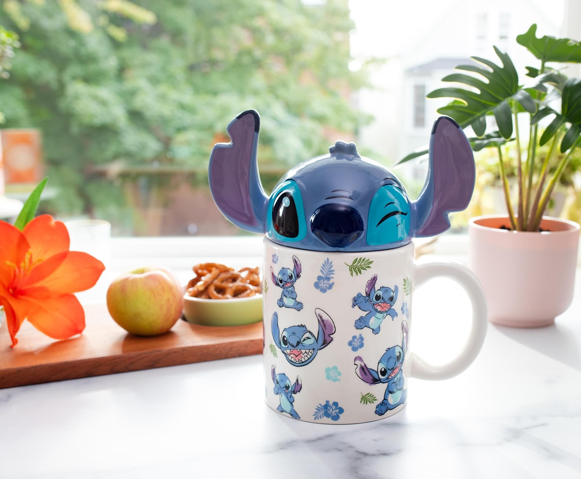 Foto 4 | Taza de Cerámica Lilo & Stitch 530 ml - Venta Internacional