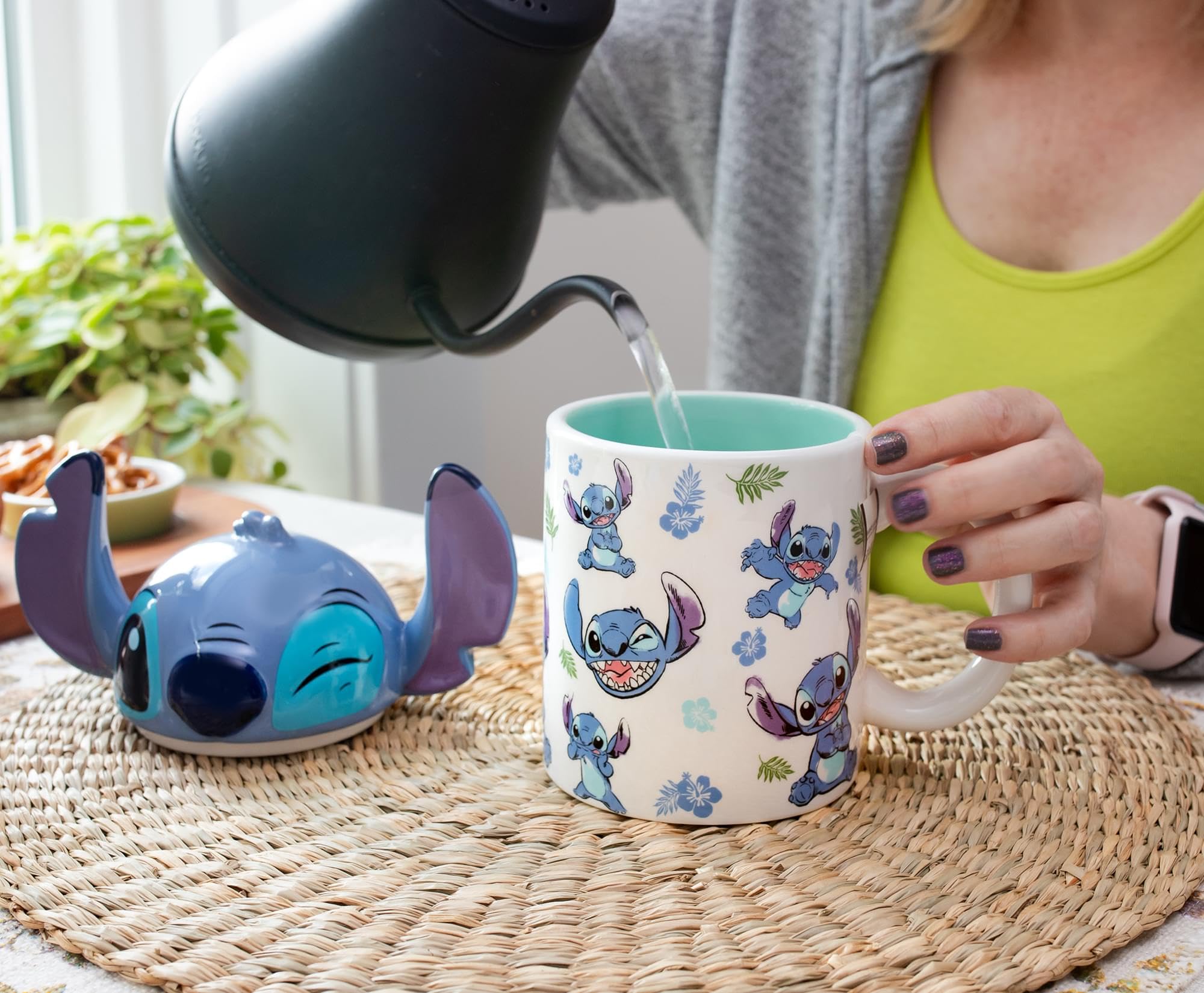 Foto 7 | Taza de Cerámica Lilo & Stitch 530 ml - Venta Internacional