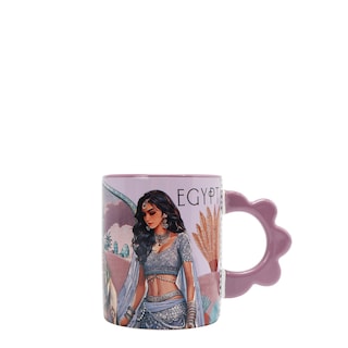 Foto 4 | Taza Nicole Lee De Cerámica Estampada Queen Cleopatra