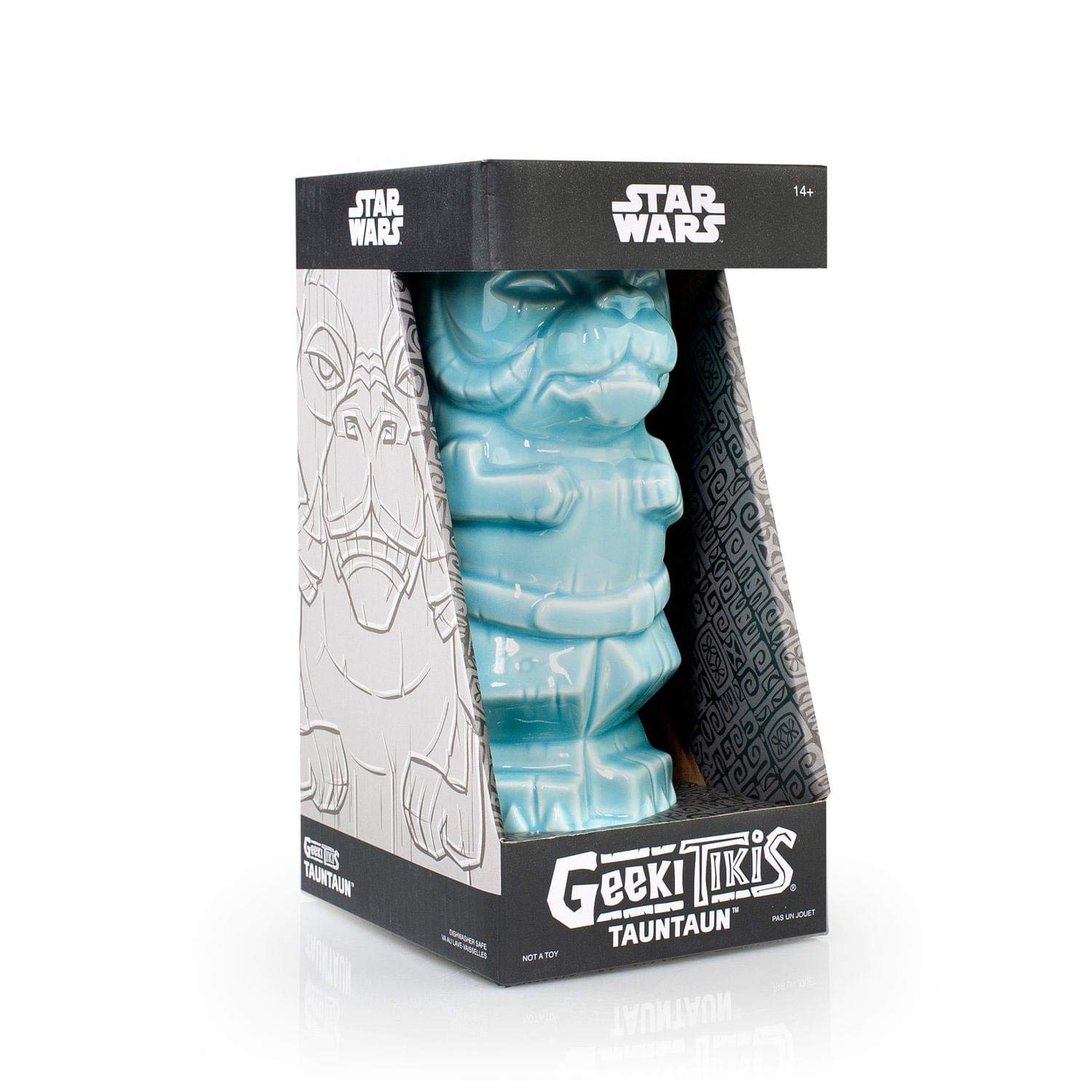 Foto 4 | Taza Star Wars Geeki Tikis Tauntaun 414 Ml De Cerámica Oficial - Venta Internacional.