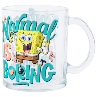 Foto 1 | Taza De Café Silver Buffalo Spongebob Squarepants De Vidrio De 500 Ml - Venta Internacional.