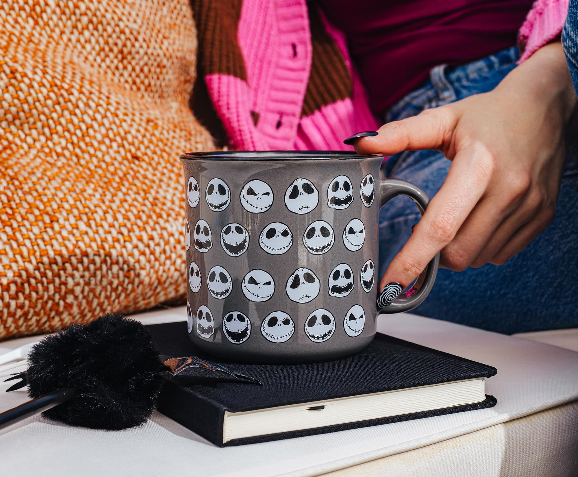 Foto 6 | Taza Plateada Buffalo Disney Nightmare Before Christmas Jack - Venta Internacional.