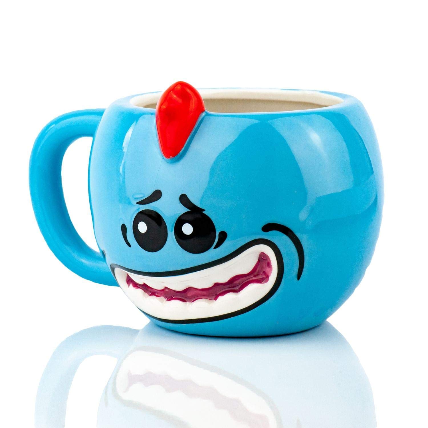 Foto 4 | Taza Just Funky Rick And Morty Mr. Meeseeks Moldeada  480 Ml - Venta Internacional.