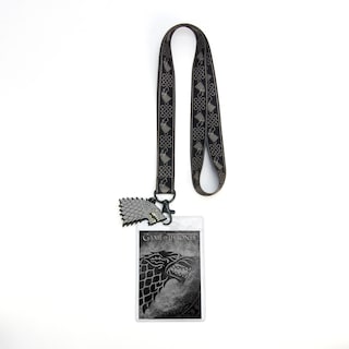 Foto 1 | Lanyard The Coop Game Of Thrones House Stark Tiene Licencia Oficial - Venta Internacional.