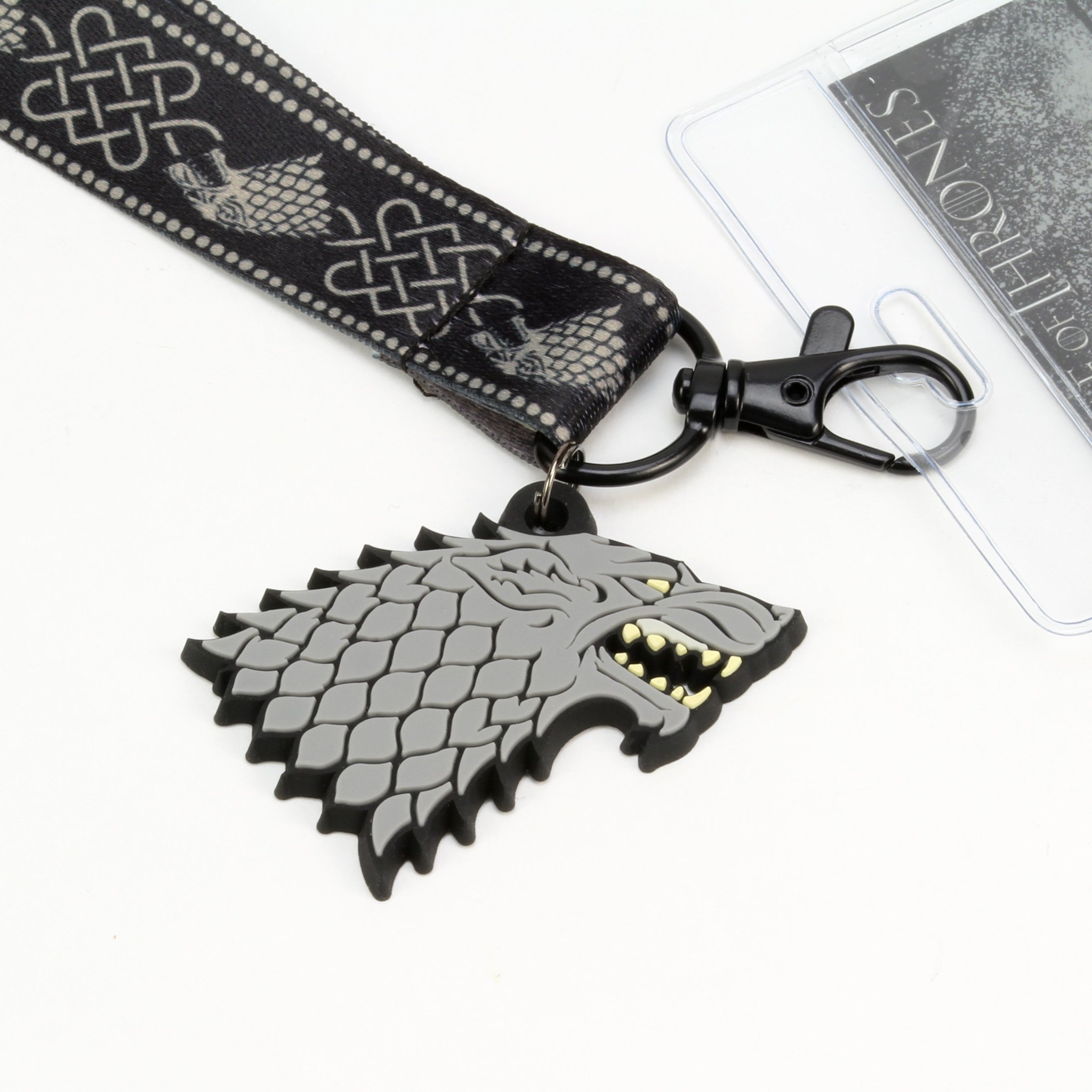 Foto 3 pulgar | Lanyard The Coop Game Of Thrones House Stark Tiene Licencia Oficial - Venta Internacional.