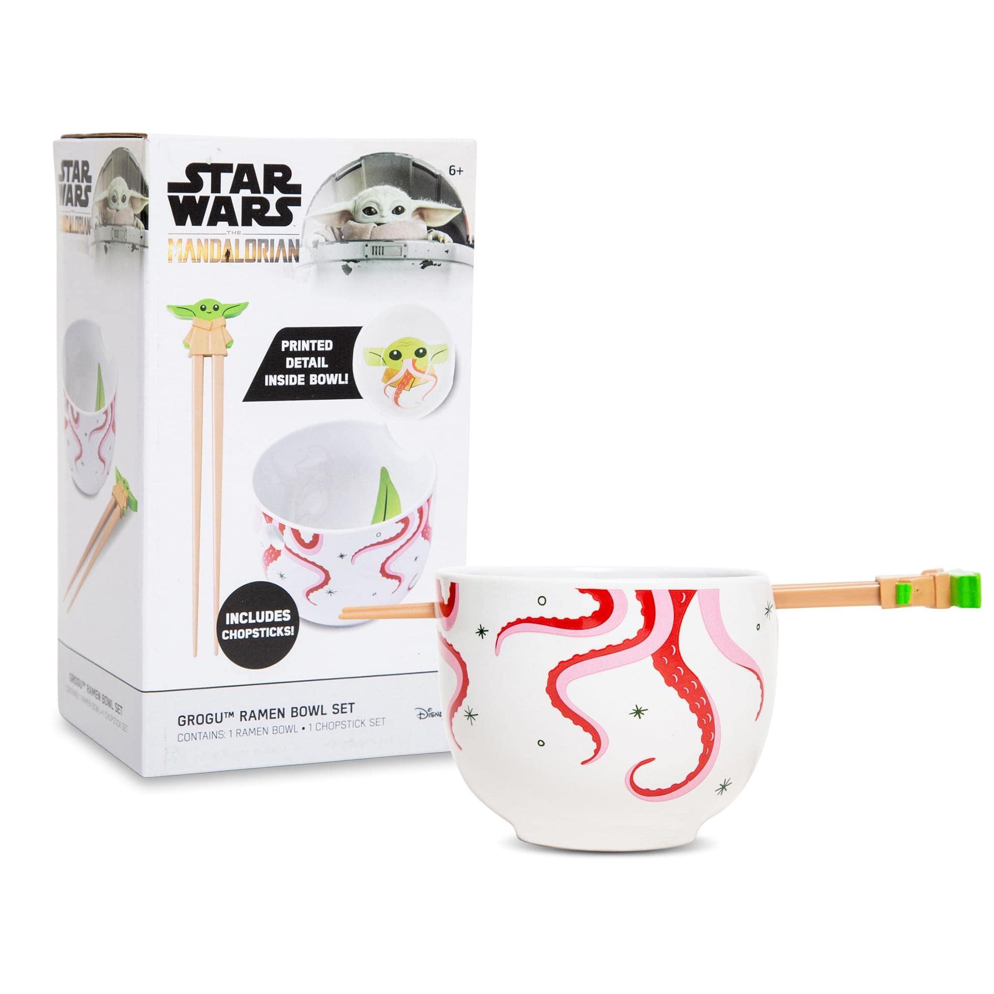 Foto 5 pulgar | Set De Vajilla Star Wars The Mandalorian Grogu Ramen Bowl - Venta Internacional.
