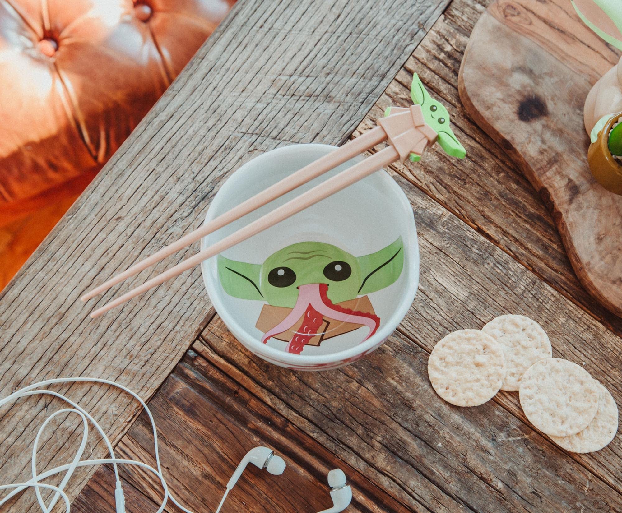 Foto 6 pulgar | Set De Vajilla Star Wars The Mandalorian Grogu Ramen Bowl - Venta Internacional.