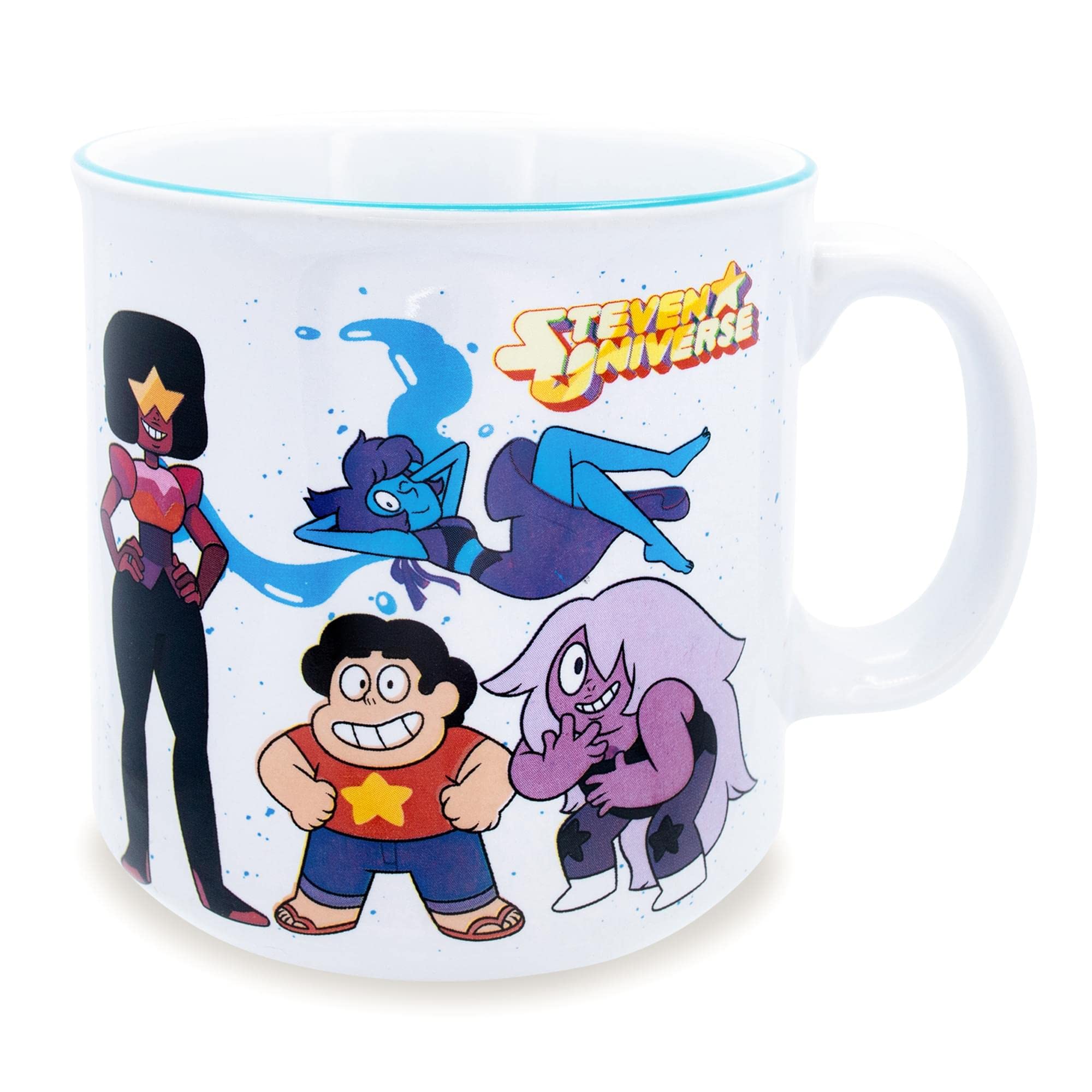 Foto 1 | Taza Camper Silver Buffalo Steven Universe Crystal Gems  600 Ml - Venta Internacional.