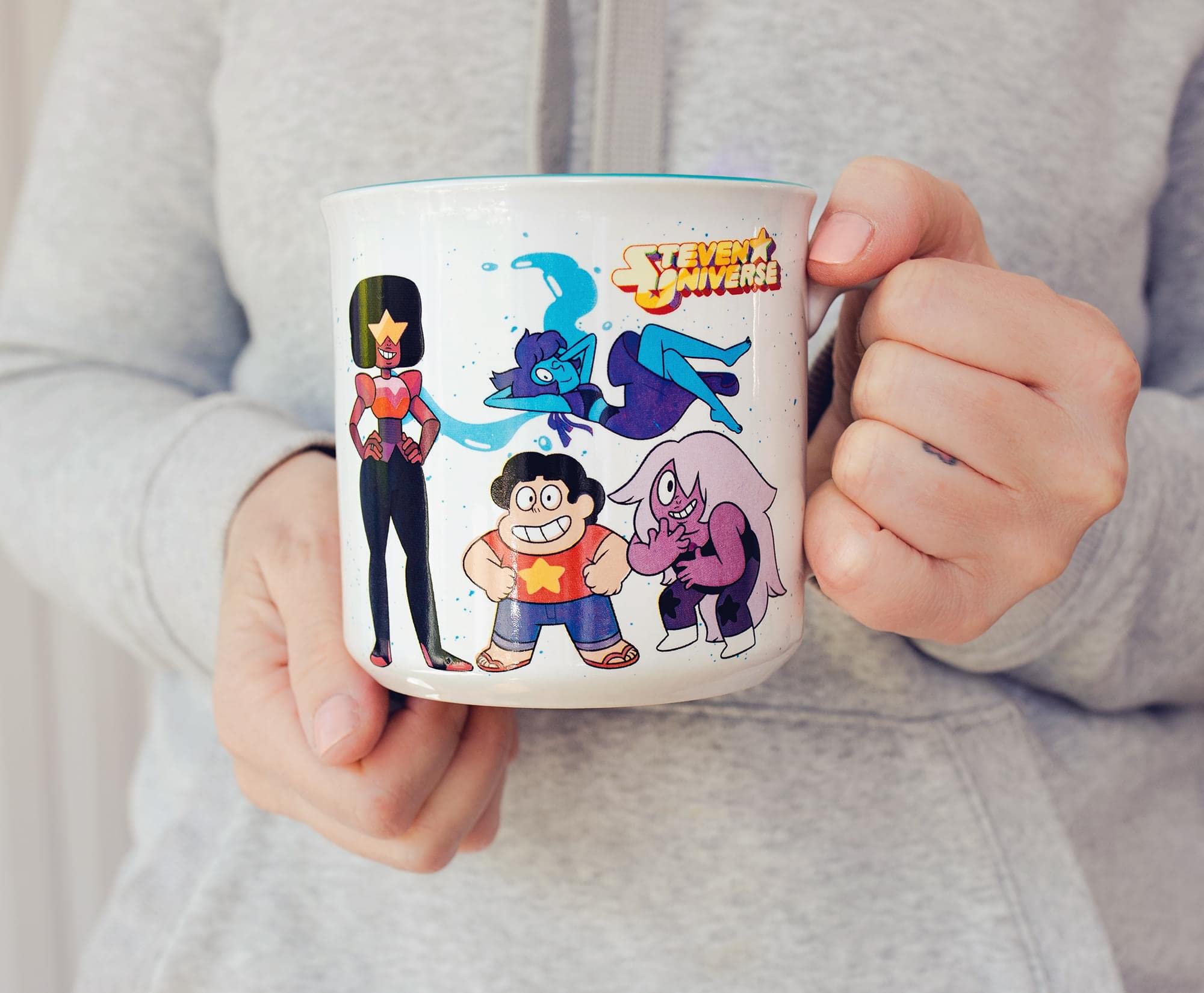 Foto 8 pulgar | Taza Camper Silver Buffalo Steven Universe Crystal Gems  600 Ml - Venta Internacional.