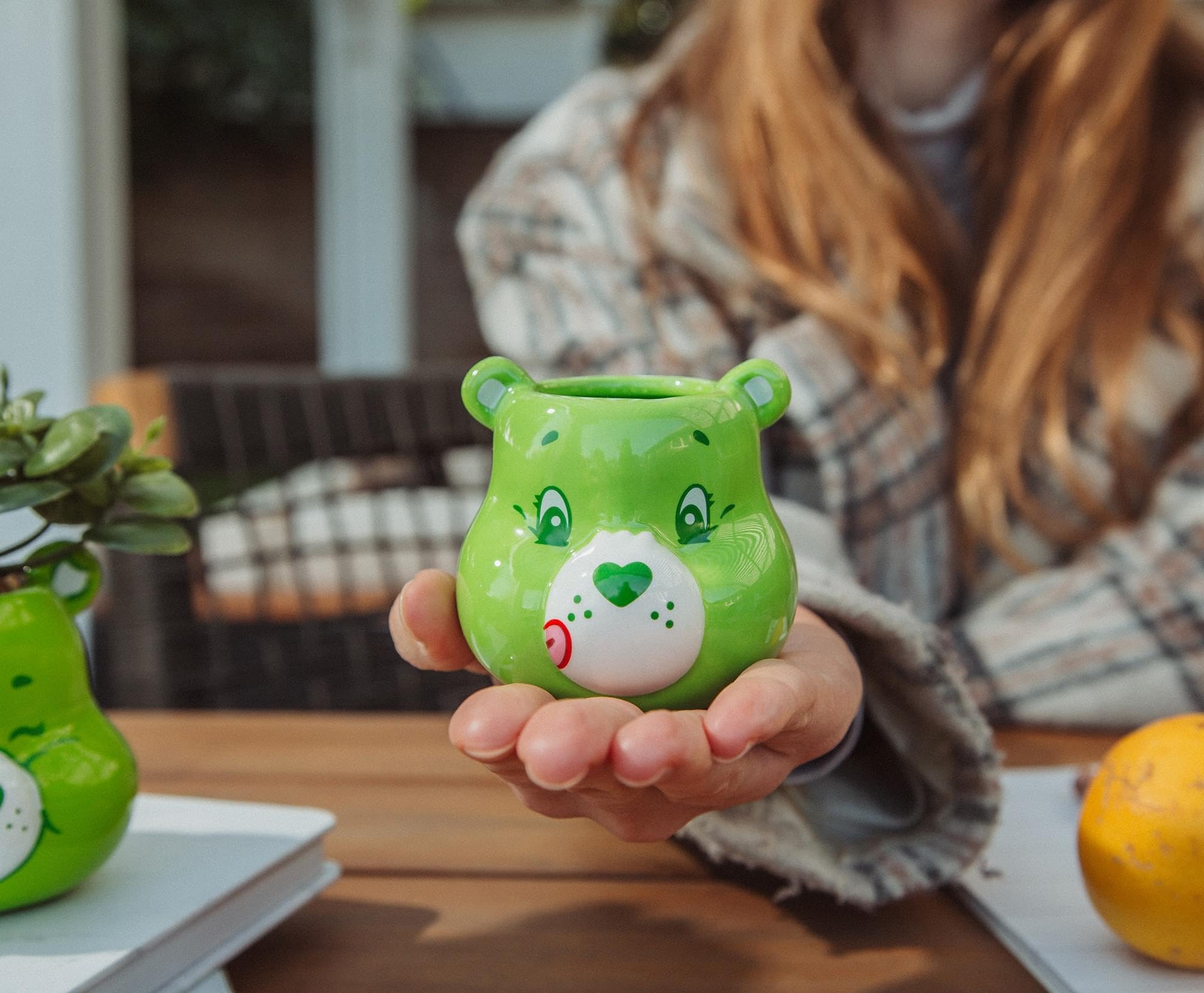 Foto 8 pulgar | Taza Pequeña De Cerámica Silver Buffalo Care Bears Good Luck Bears  90 Ml - Venta Internacional.