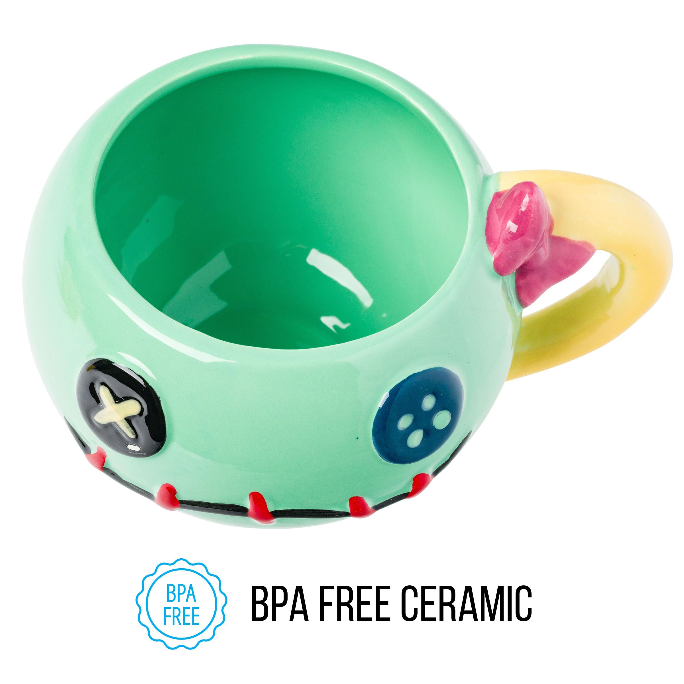 Foto 5 pulgar | Taza Silver Buffalo Lilo And Stitch Scrump Ceramic  620 Ml - Venta Internacional.