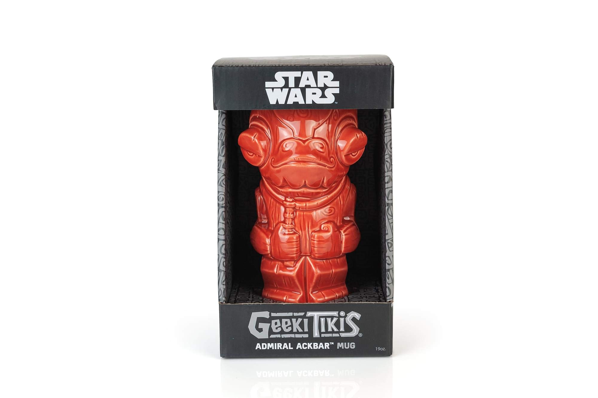 Foto 6 pulgar | Taza Coleccionable Star Wars Geeki Tikis Admiral Ackbar  560 Ml - Venta Internacional.